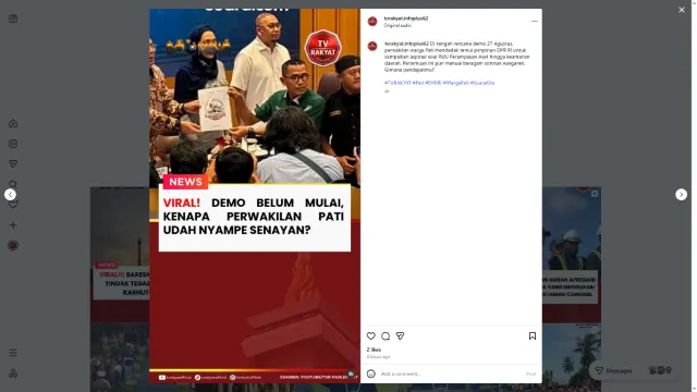 DEMO BELUM DIMULAI, KENAPA PERWAKILAN PATI UDAH NYAMPE SENAYAN — News